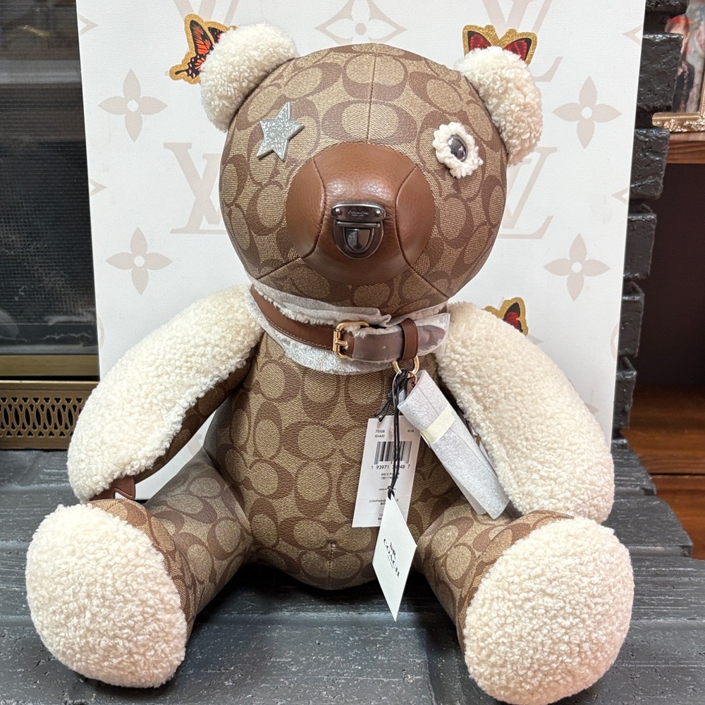 Coach Collectible Teddy Bear